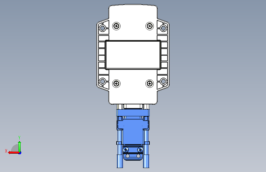 A0013706-Garmin GMU 11磁力计参考模型 背面视图