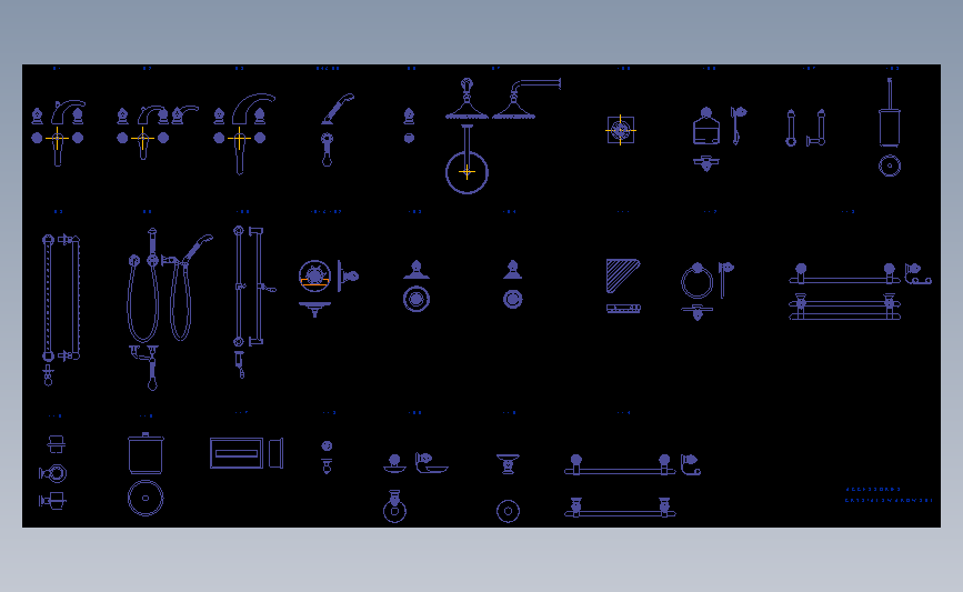 装修用附件3cad