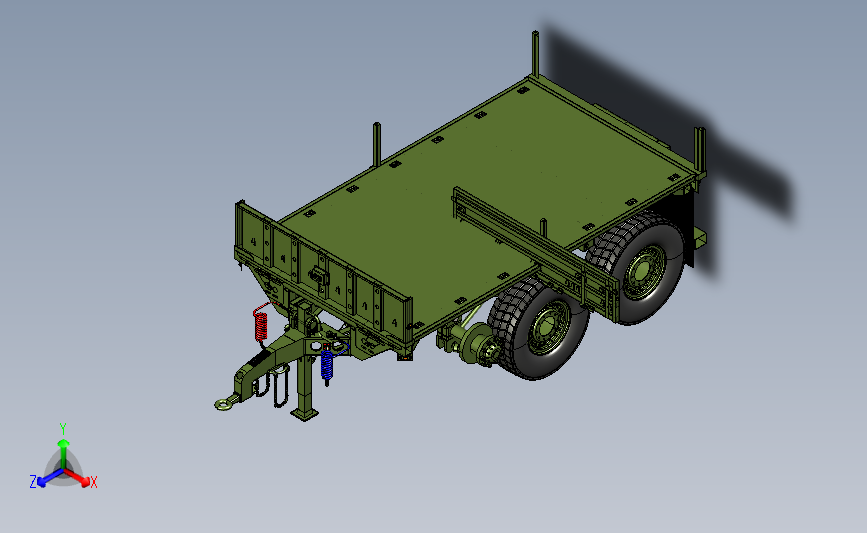 M1095 5 吨拖车