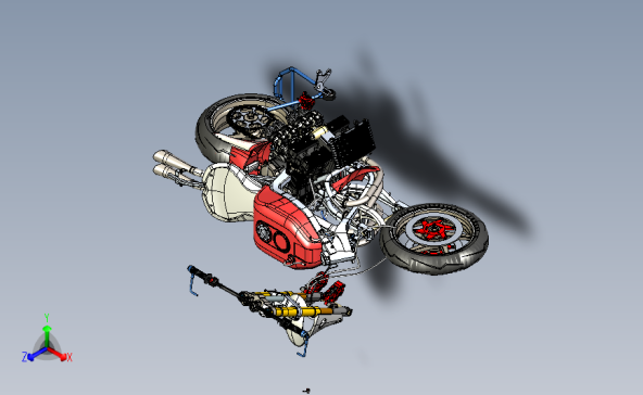 铃木 GSXR 1100超强动力摩托车