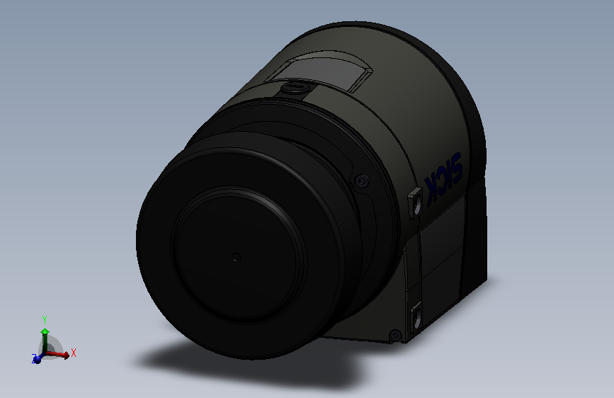 A3008871-Sick LMS151-10100(激光雷达) 主视图