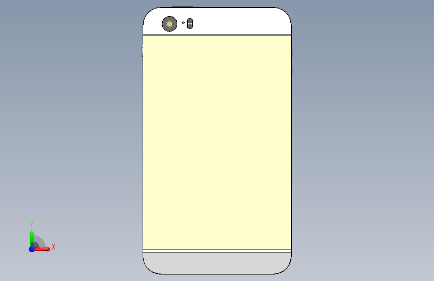 iphone 正面视图
