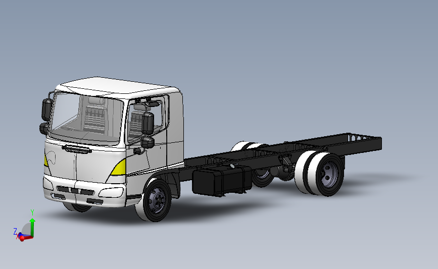 日本Hino500牵引车平头卡车