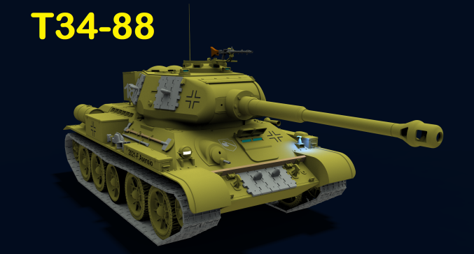 T34-88坦克