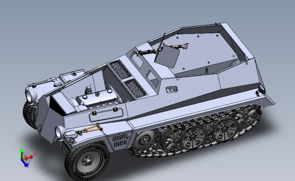 sd-kfz-250特种全地形车