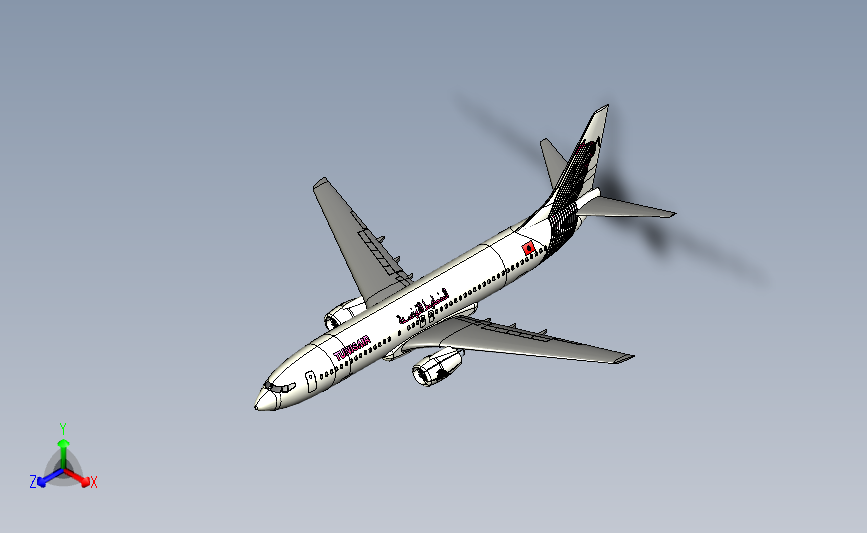 波音737 700客机 突尼斯航空