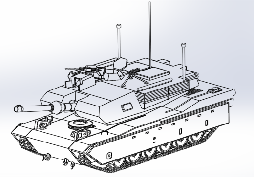 M1A1主战坦克