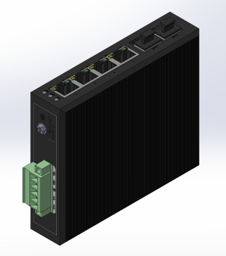 A0014123-工业级4端口千兆以太网PoE++交换机,带2个SFP端口