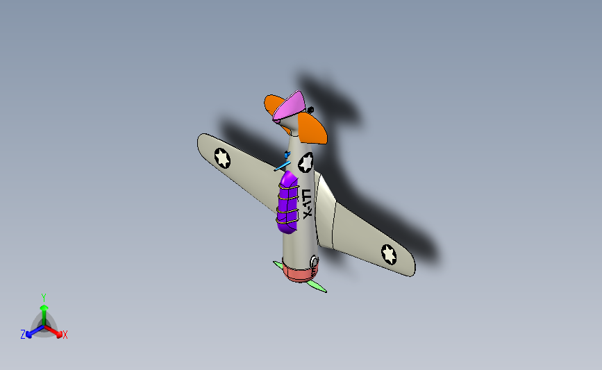 北美 snj T - 6运动竞赛飞机