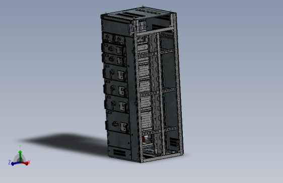 二代GCS800X800抽屉柜