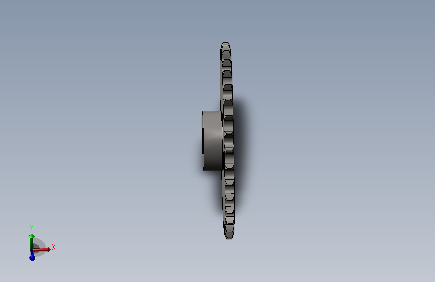 Chain wheel ISO - 35Z 08B-1 --35SB45H22L20S1齿轮链轮