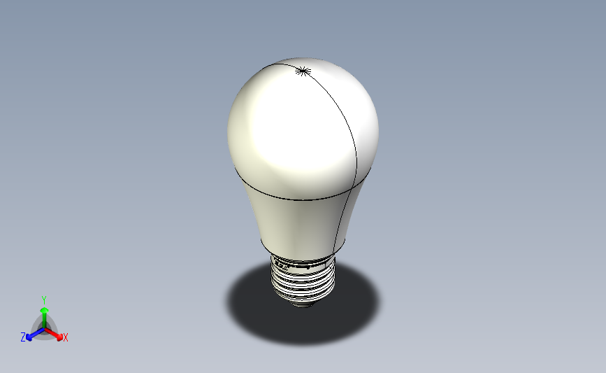 LED 灯泡 E27