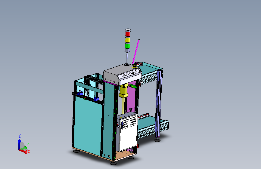 PCB板上板机接驳台