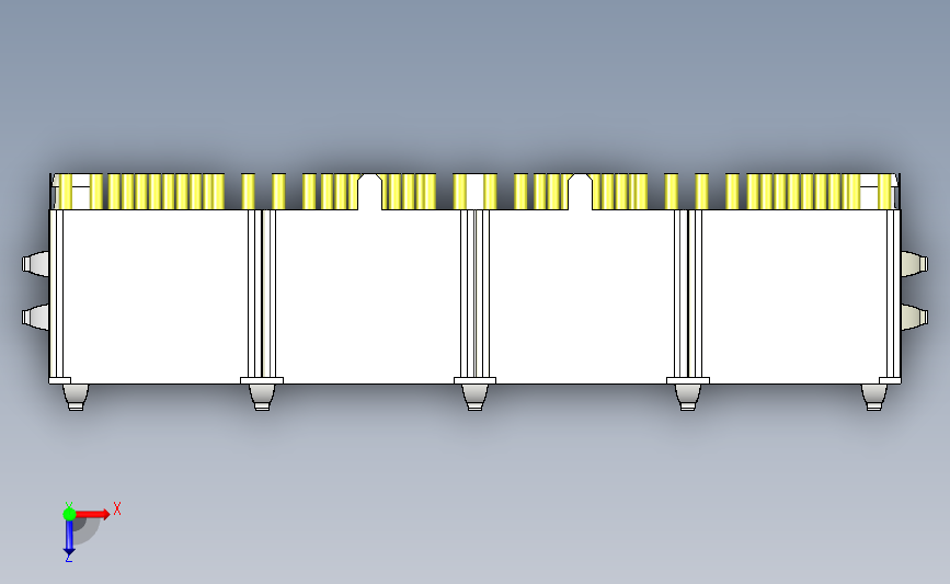 RJ45系列_STEP_模型图纸下载 – 懒石网