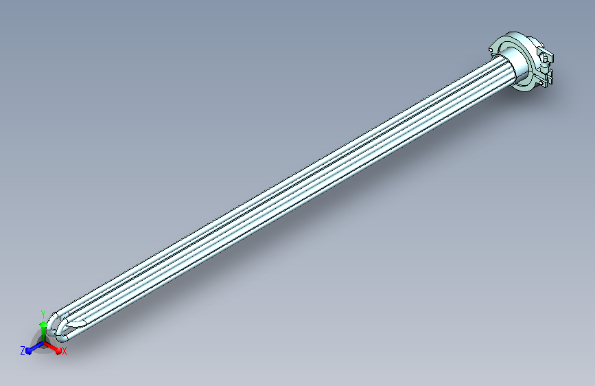 51卡箍套装10KW-L900mm加热管_