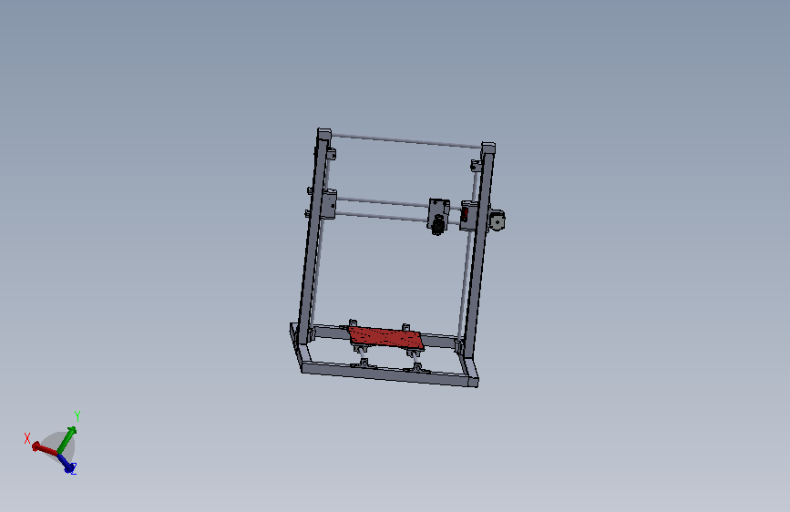 A1005434-DIY 3D打印机 主视图