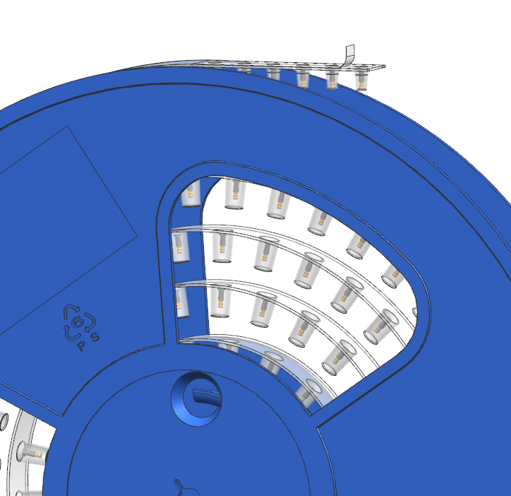 连接器编带造型