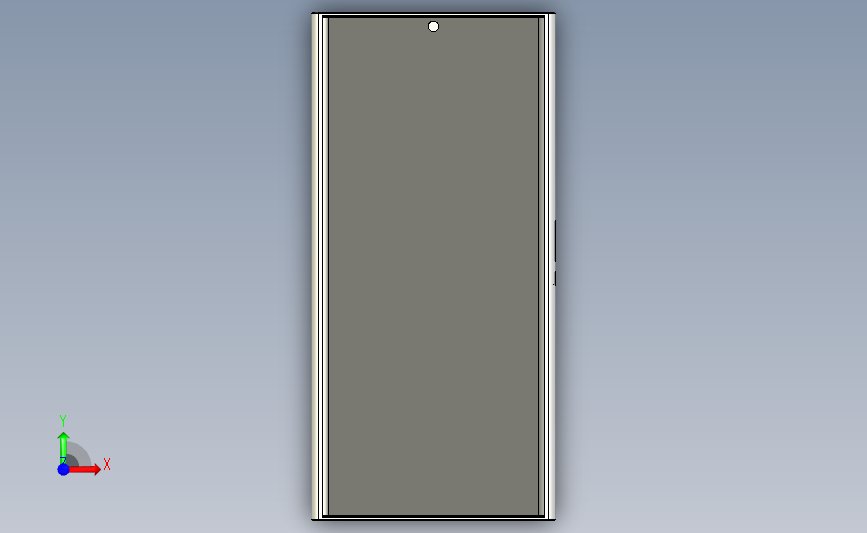 三星Note21手机壳 正面视图