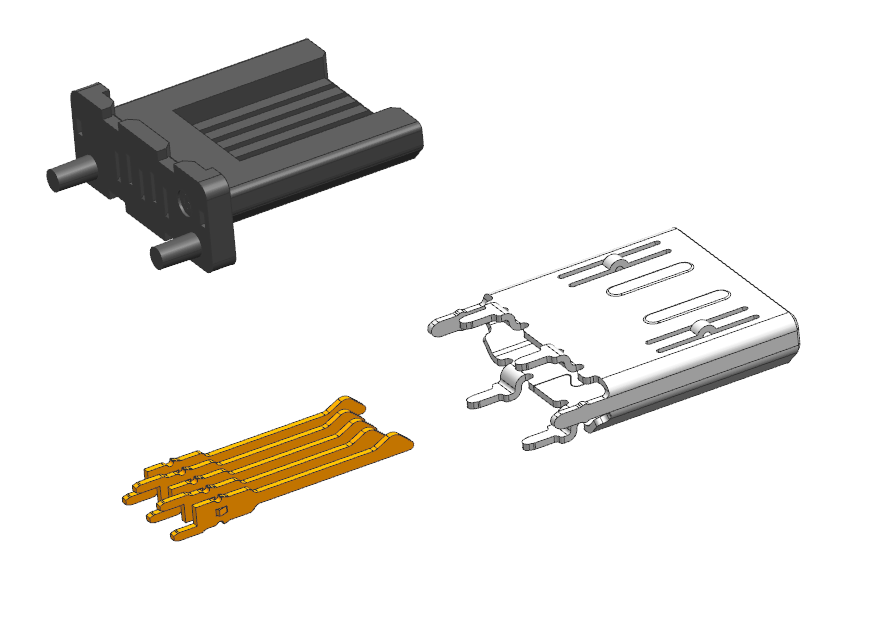 立式Micro USB
