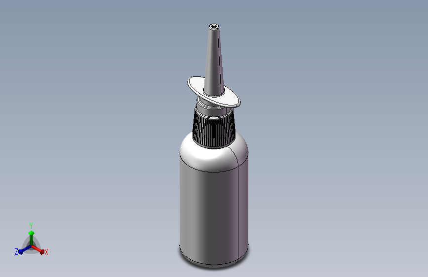 鼻腔喷雾器模型