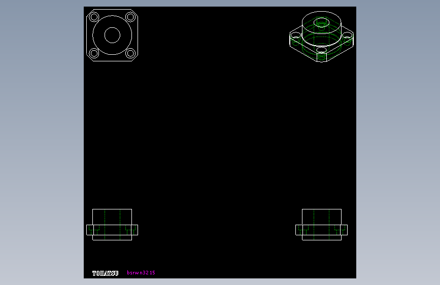 合集-156个文件-轴承座-2D(标准型)+(给油型,自润型)+(双轴承型)+(凸缘型)+(直接装设型)