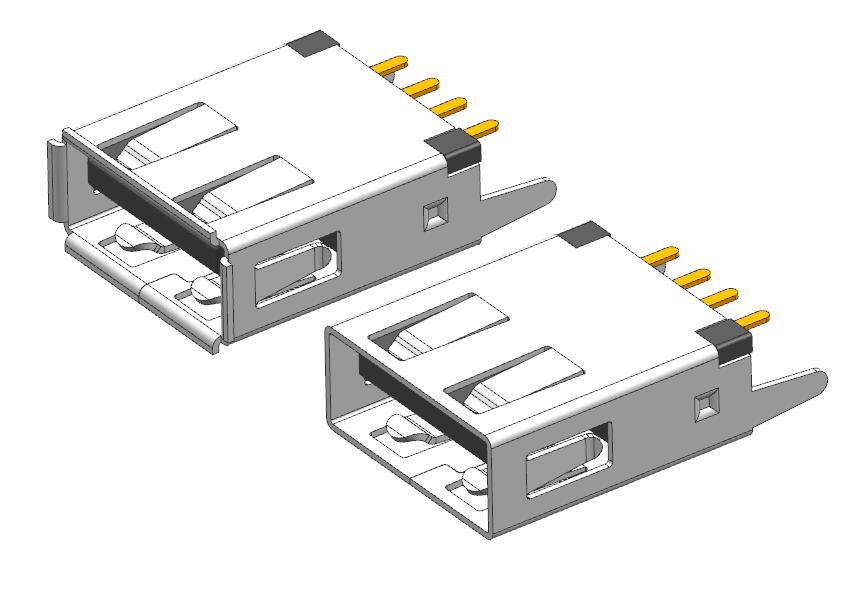 卷边插板USB2.0