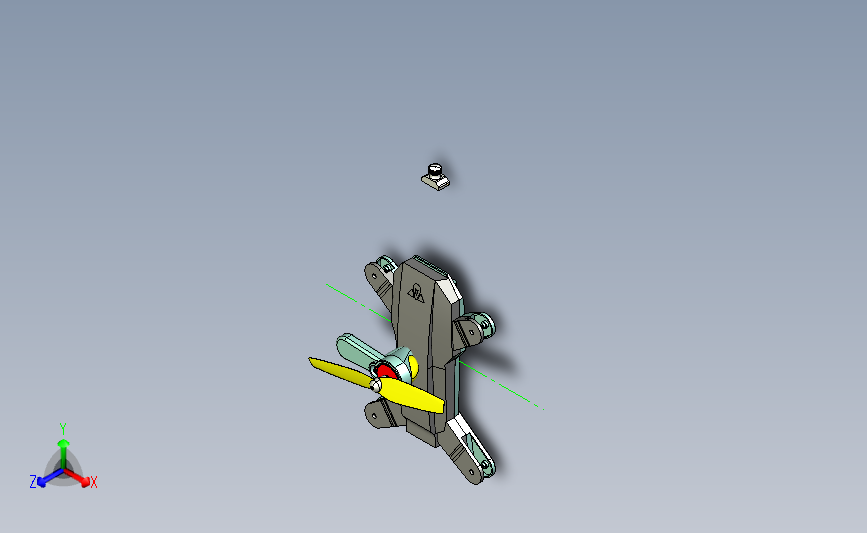 dji大疆mavic drone2无人机.catia