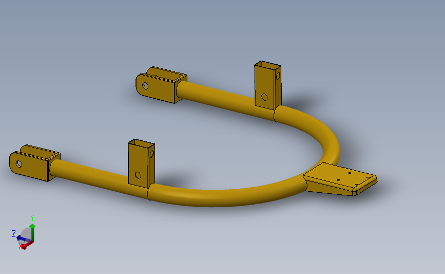 滚筒升降机带拖车solidworks