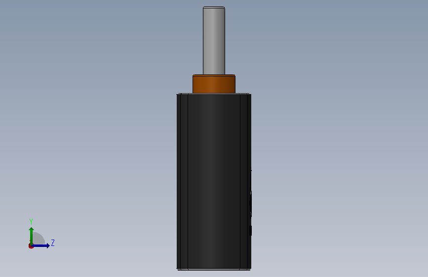 A0014474-USB-C 转 USB-A OTG 适配器 左侧视图