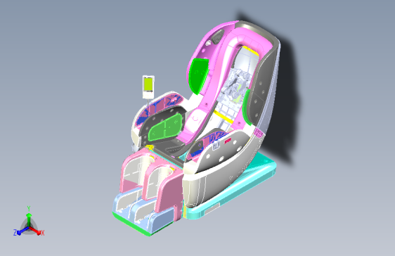 按摩椅图纸SolidWorks2017