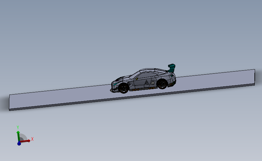 Nissan GTR跑车