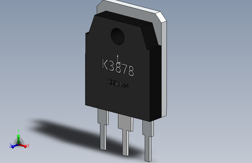 A0014608-2SK3878 _ K3878 N沟道MOSFET (TO-247 _ TO-3P) 主视图