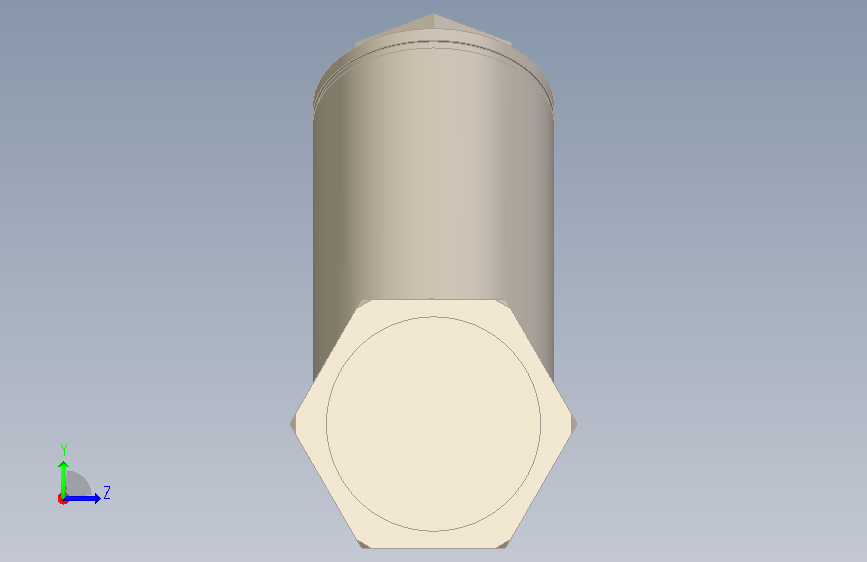 不锈钢Y型过滤器-DN80 左侧视图