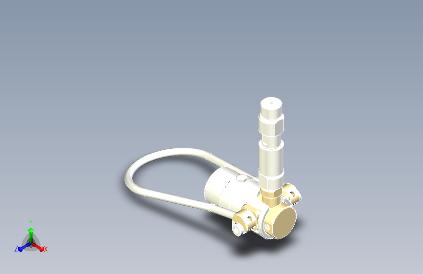 连接器TW57,用于灌装带外螺纹的气瓶 主视图