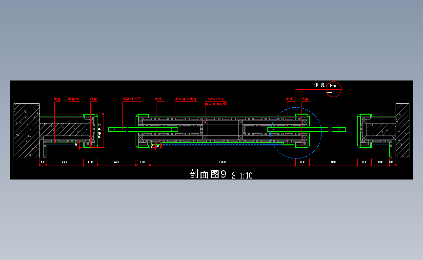 推拉门节点图1