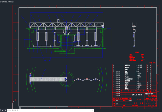 CZX17.4C-4500周边传动吸泥机（Dwg8张图）=75878=35