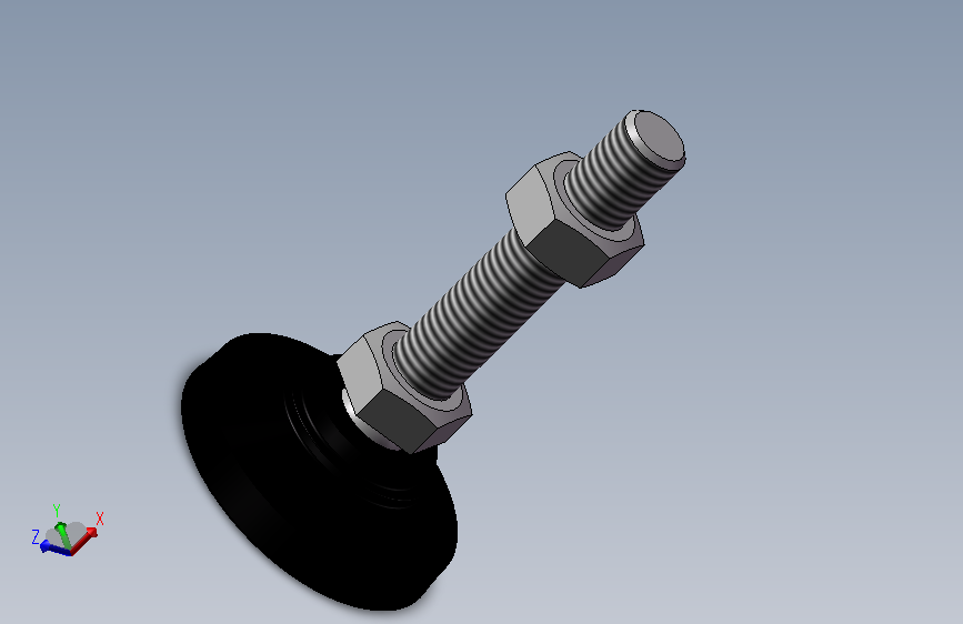 AJPD12-60D支脚 主视图