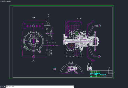 Z3040摇臂钻床进给=121545=15