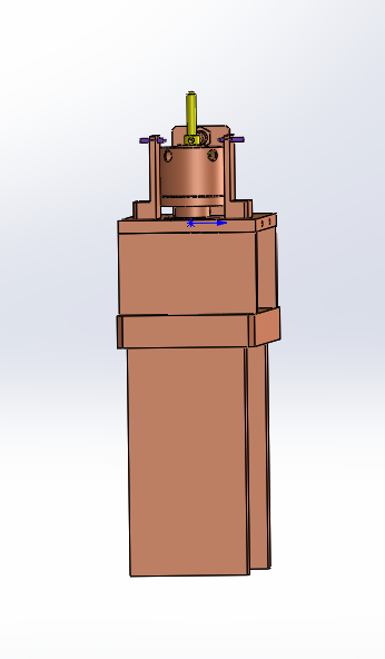 转动轴的自动找位结构组件