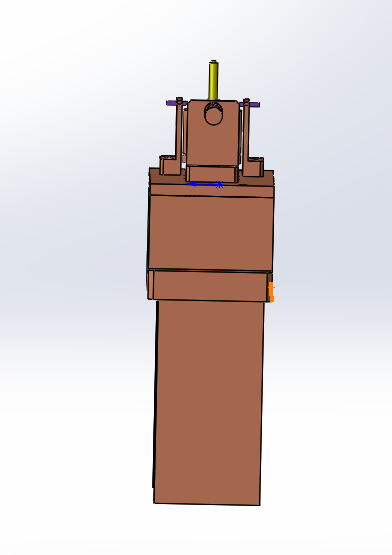 转动轴的自动找位结构组件