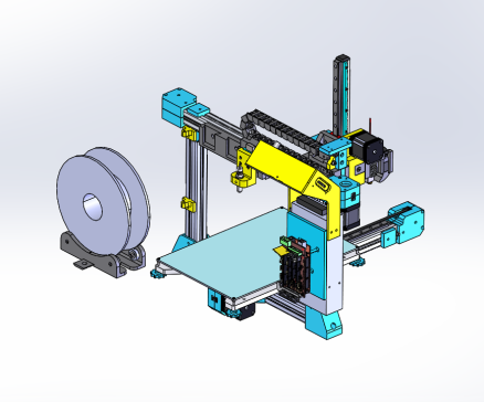 混合式3D打印机