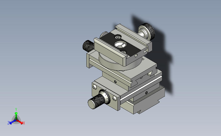 XY手动调节精密滑台