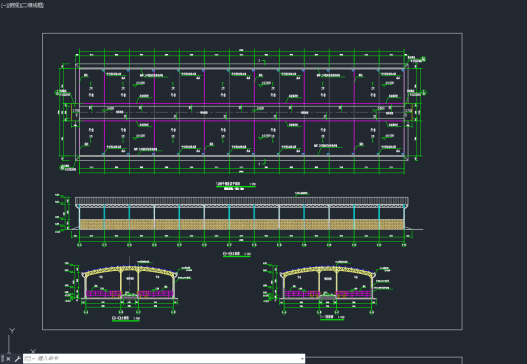 合作社养牛项目牛舍建筑结构施工图纸=1271238=60