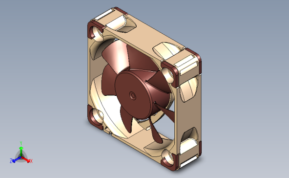 最小的 Noctua 风扇尺寸为40x40x10mm