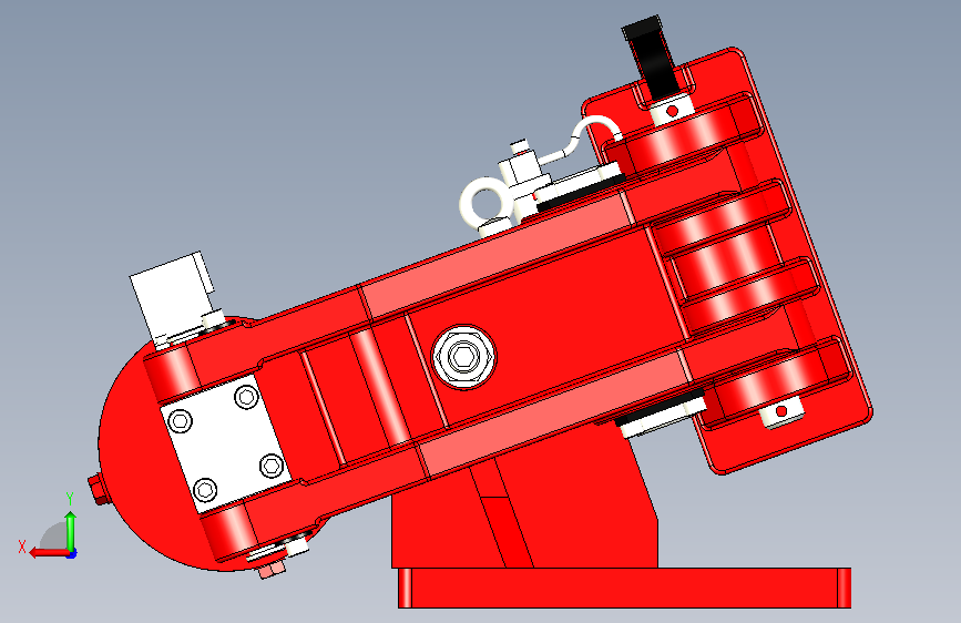 SBD-A安全制动器_SBD315-A-1000×25ⅠRLWLCL 背面视图