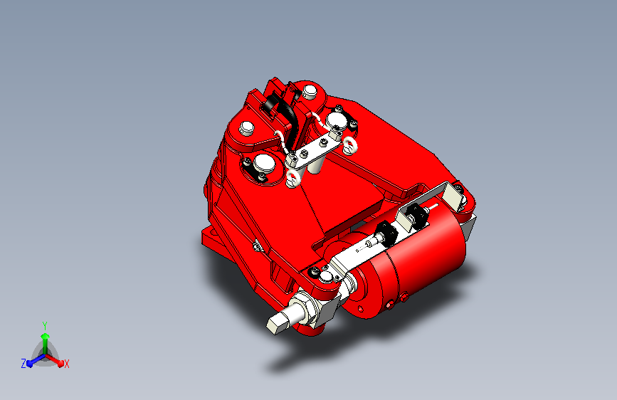 SBD-A安全制动器_SBD315-A-1000×25ⅠRLWLCL 主视图
