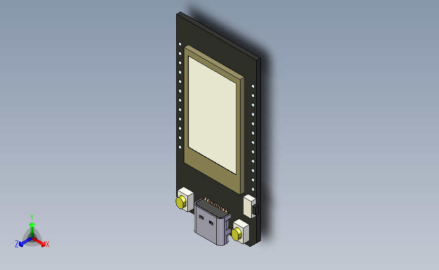 ESP32板和显示器