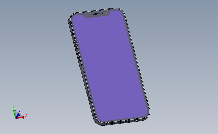 苹果iphone12pro手机模型