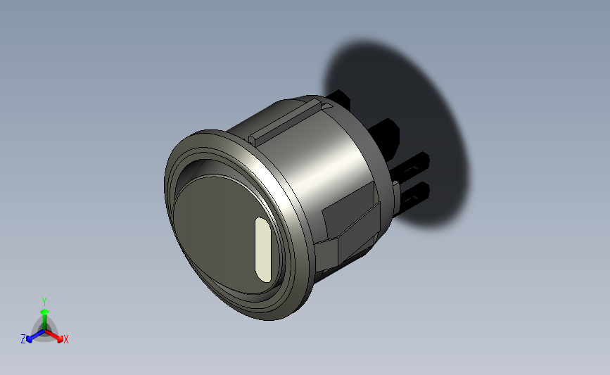 二针 LED 开关