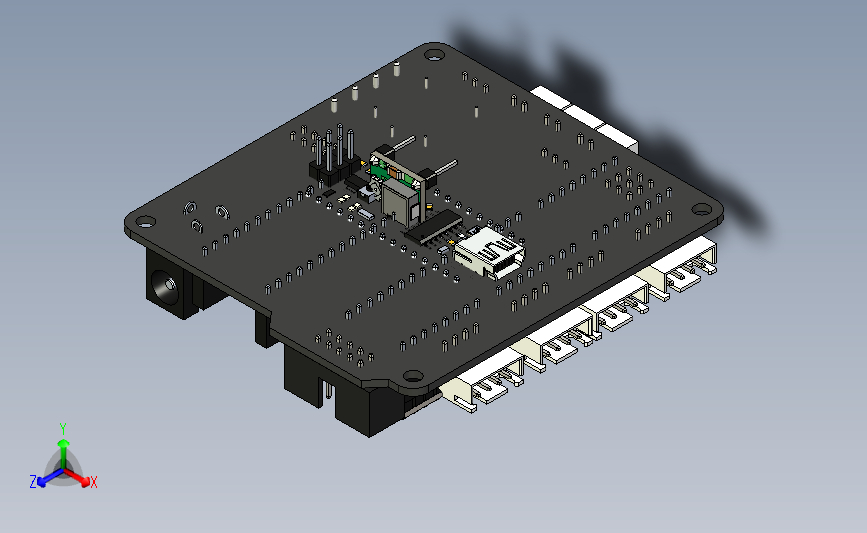 GRBL USB 3轴步进电机驱动控制器